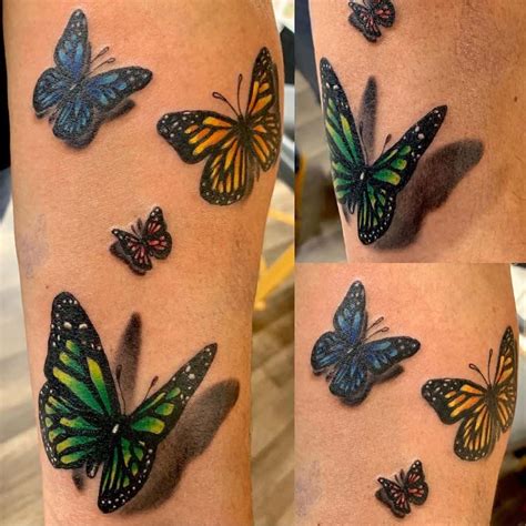 butterfly tattoo designs|84 Butterfly Tattoos That Are As Colorful And Fun As The Real。